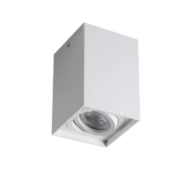   Felületre szerelhető mennyezeti lámpa GORD XS GU10 PAR16 Fehér négyzet mozgatható KANLUX