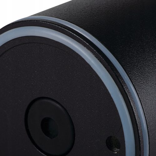 Felületre szerelhető kerek mennyezeti lámpatest Aqilo GU10 IP65 Spot cső fekete KANLUX