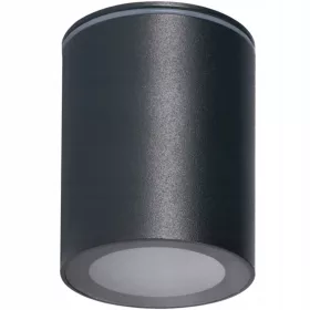   Felületre szerelhető kerek mennyezeti rögzítő Aqilo GU10 IP65 pontcsöves grafit KANLUX