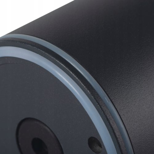 Felületre szerelhető kerek mennyezeti rögzítő Aqilo GU10 IP65 pontcsöves grafit KANLUX