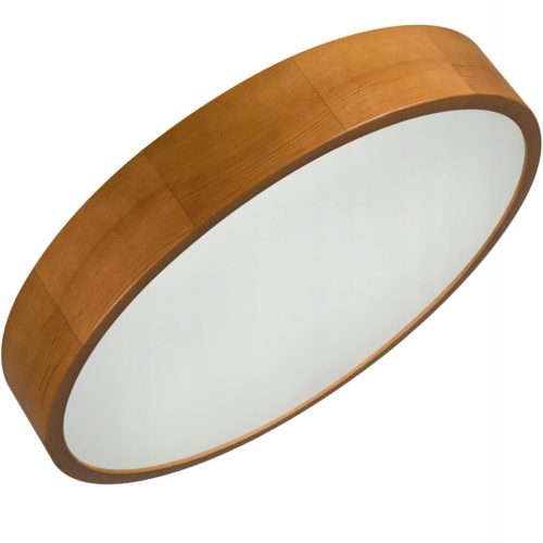 Jasmin felületre szerelhető LED mennyezeti lámpa 3x E27 48cm Kerek fa KANLUX