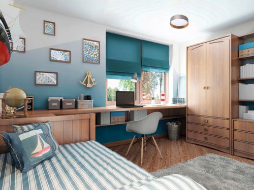 Felületre szerelhető LED mennyezeti lámpa Rifa 17,5W 4000K 40cm Kerek Szürke Arany KANLUX