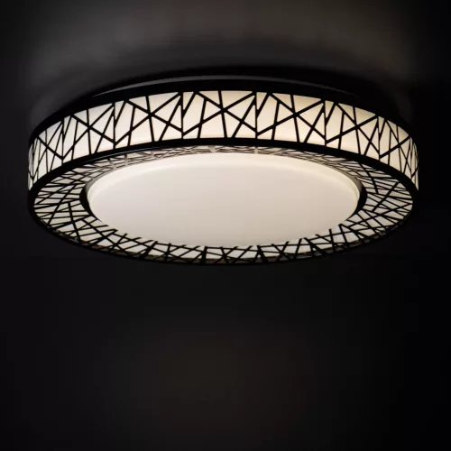 AMAZI LED mennyezeti lámpa 17,5W fekete KANLUX