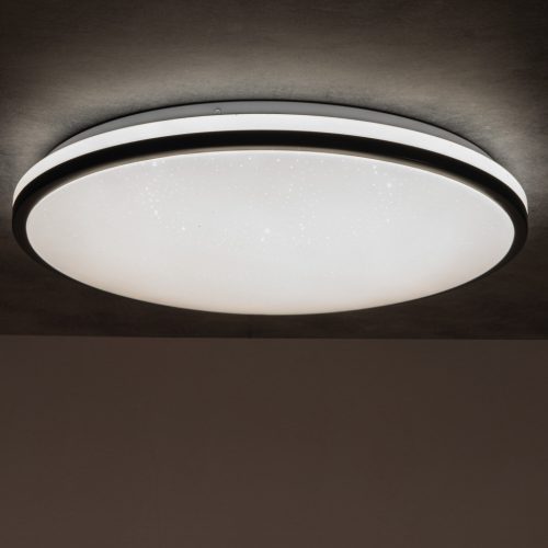 ARVOS LED mennyezeti lámpa 37W CCT Black + KANLUX távirányító