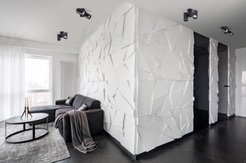 Felületre szerelhető halogén SPOT TUBA mozgatható rögzítő 2xGU10 fekete BLURRO Kanlux