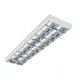 LED T8 raszteres lámpatest 120x30cm G13 téglalap alakú, felületre szerelhető, fehér NOTUS Kanlux