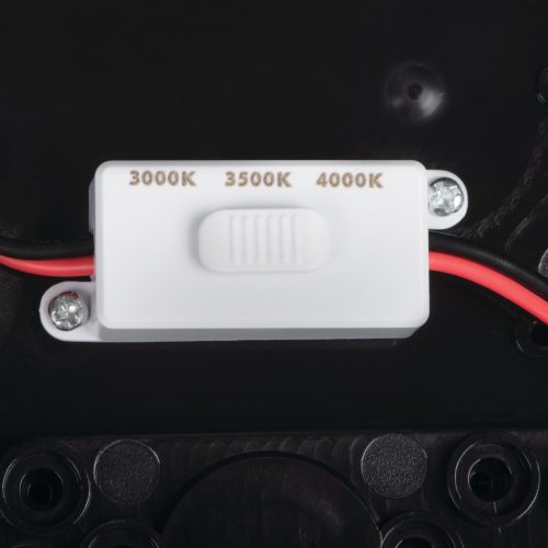 LED Mennyezeti Lámpa Felületre Szerelt 13W 1490lm CCT IP65 Felületre Szerelt Fekete DABER KANLUX