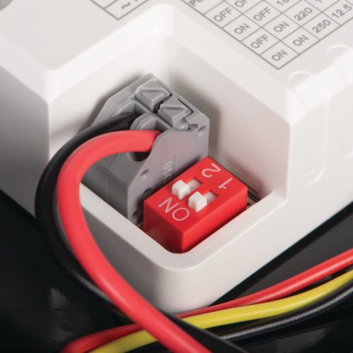 LED Mennyezeti Lámpa Felületre Szerelt 13W 1490lm CCT IP65 Felületre Szerelt Fekete DABER KANLUX