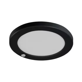   Felületre szerelhető LED lámpa, 17W, 1600lm CCT, 120°, kerek, fekete, ERGA, Kanlux