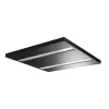 Felületre szerelhető LED panel 60x60 lámpa 40W 4300lm 4000K Semleges 100° Fekete OS Kanlux