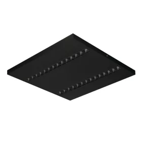   LED panel mennyezeti lámpa 22W 60x60cm 2750lm 3000K Meleg 90° Felületre szerelhető fekete Kanlux