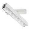 LED Panel Felületre Szerelhető 120x30 Lámpa 50W 5600lm 4000K Semleges 60° Fekete Kanlux