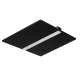 LED panel mennyezeti lámpa 26W 60x60cm 3350lm 3000K Meleg 60° Süllyesztett fekete Kanlux