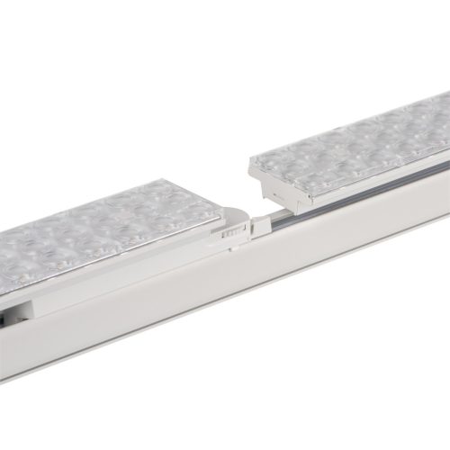LED Lineáris Sínes Lámpa Teljesítmény Szabályozással 38W 5325lm CCT CRI90 1m Fekete LTL Kanlux
