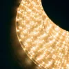 Kerti LED neon fénytömlő 20W 3000K meleg fehér 1100lm 10m IP65 UV-álló átmenő táplálás 210V DC Kanlux