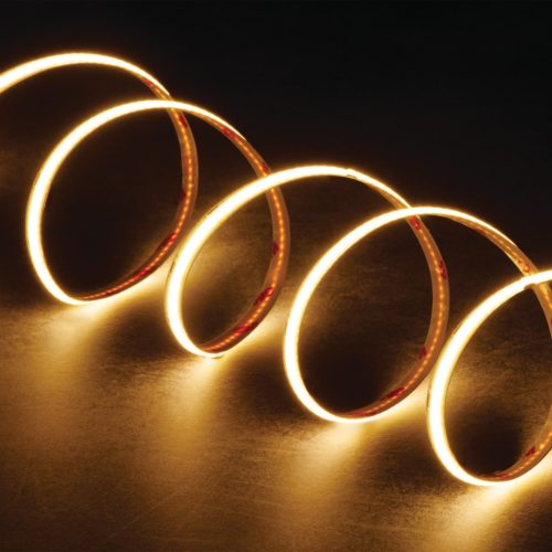 Rugalmas COB LED szalag 14W/m 1260lm/m 12V IP65 2700-6500K CCT CRI90 5m LCOB Kanlux