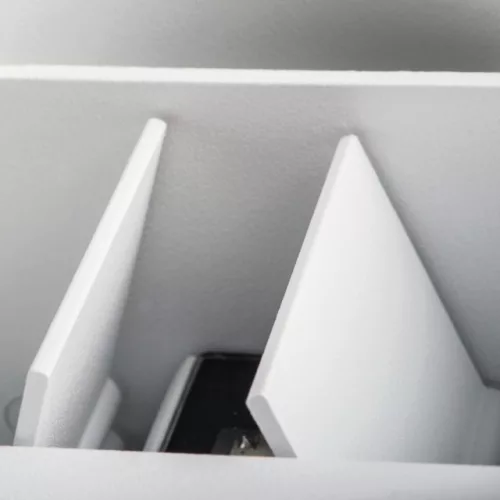 LED homlokzati lámpatest REKA fehér FEL ÉS LE 7W 500lm 840 Semleges IP54 Kanlux