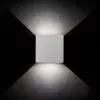 LED homlokzati lámpatest REKA fehér FEL ÉS LE 7W 500lm 840 Semleges IP54 Kanlux