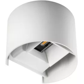   LED homlokzati lámpatest REKA fehér FEL ÉS LE 7W 510lm 4000K Semleges IP54 Kanlux