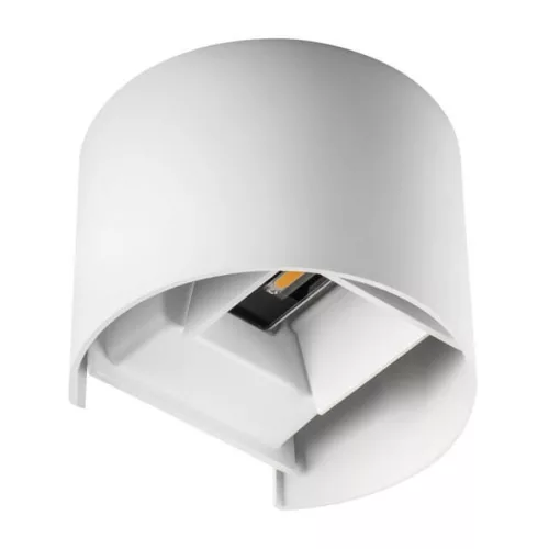 LED homlokzati lámpatest REKA fehér FEL ÉS LE 7W 510lm 4000K Semleges IP54 Kanlux