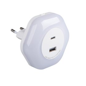   LED tájolású lámpa BOLA USB alkonyérzékelő 15W 4lm 3000K meleg fehér KANLUX