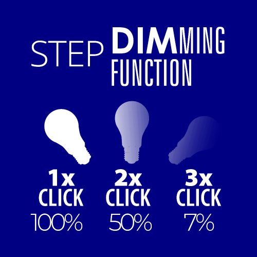 LED izzó XLED STEPDIM E27 A60 7W 810lm 2700K meleg izzószál KANLUX