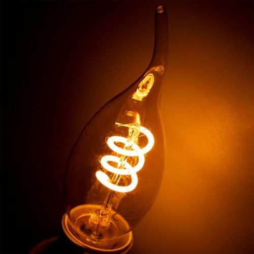 E14 C35T LED izzó 2.5W = 15W 135lm 1800K 320° KANLUX XLED Izzószál