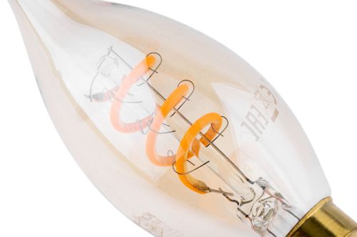 E14 C35T LED izzó 2.5W = 15W 135lm 1800K 320° KANLUX XLED Izzószál