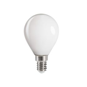   LED izzó XLED G45 Sphere E14 4,5W 470lm 2700K melegszálas tejszerű KANLUX