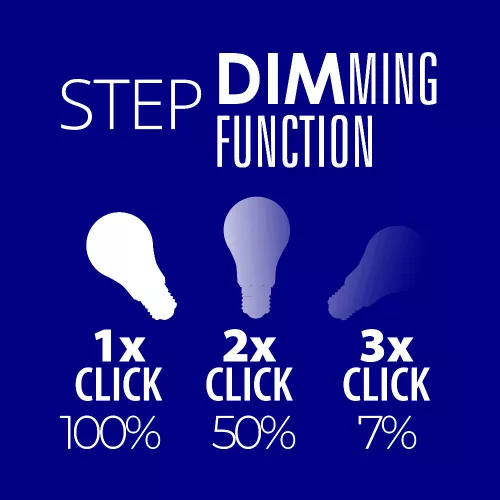 LED izzó XLED STEPDIM E27 A60 7W 810lm 4000K semleges izzószál KANLUX