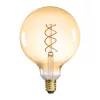 LED izzó XLED Globe E27 G125 4W 250lm 1800K meleg izzószál KANLUX