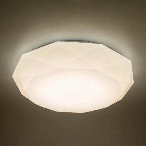LED mennyezeti lámpa DIAMOND 72W 4680lm 51cm Vito + távirányító 3000K-6400K
