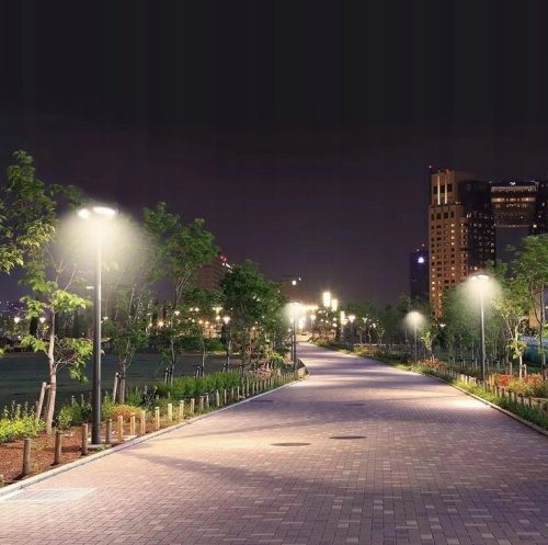 Összecsukható világítóoszlop utcai lámpákhoz, kémlelőablakkal, 3 m átmérőjű, 60 db, szürke, KOBI