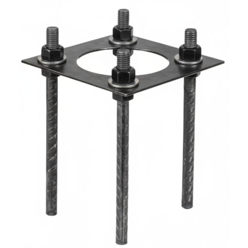 Állítható alapozóhorgony oszlophoz BASE SV 200x200mm KOBI