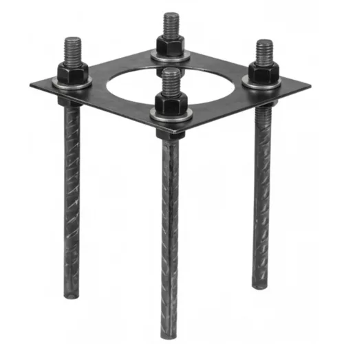 Állítható alapozóhorgony oszlophoz BASE SV 200x200mm KOBI