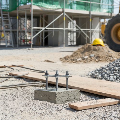 Állítható alapozóhorgony oszlophoz BASE SV 200x200mm KOBI