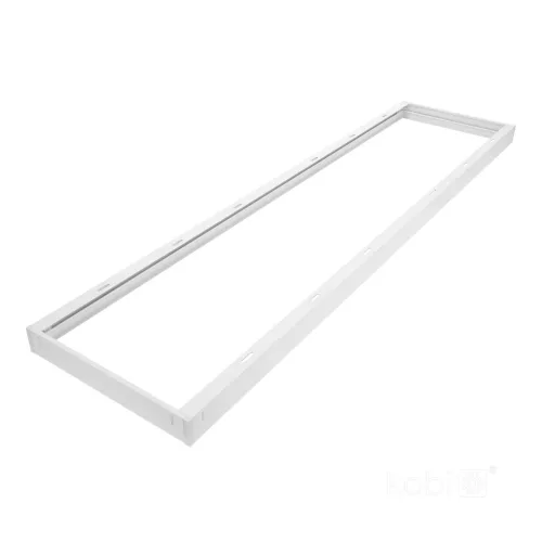 Felületre szerelhető keret 45 mm-es LED panelhez 30x120cm Click White Kobi