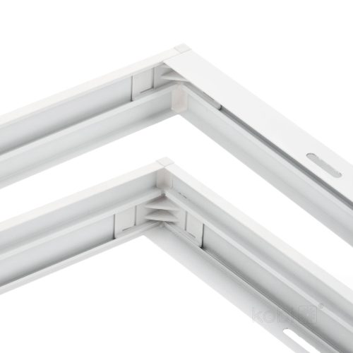 Felületre szerelhető keret 45 mm-es LED panelhez 30x120cm Click White Kobi