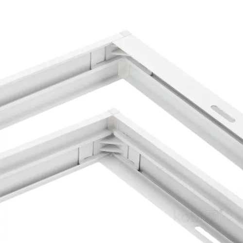 Felületre szerelhető keret 45 mm-es LED panelhez 30x120cm Click White Kobi