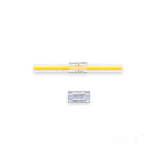 LED szalag csatlakozó Tramo COB Simple Click átlátszó 8mm Kobi