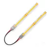 Kétoldalas csatlakozó 10 cm 8 mm-es COB LED szalaghoz Kobi