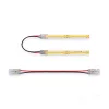 Kétoldalas csatlakozó 10 cm 8 mm-es COB LED szalaghoz Kobi