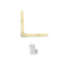 L-csatlakozó Tramo COB LED szalagokhoz, kattintásos, átlátszó, 8 mm-es Kobi
