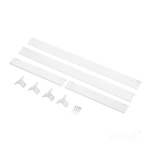 Felületre szerelhető keret 45 mm LED panelhez 30x60cm Click White Kobi