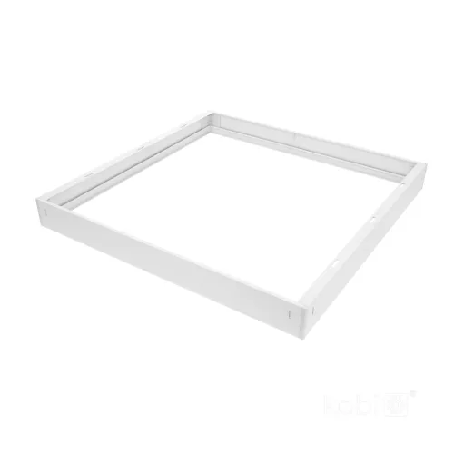 Felületre szerelhető keret 63mm LED panelhez 60x60cm Click White Kobi