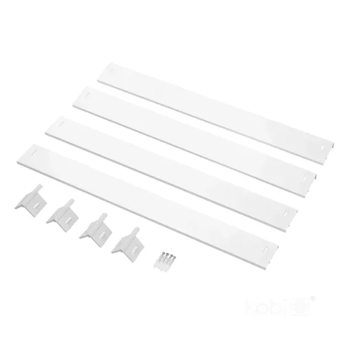Felületre szerelhető keret 63mm LED panelhez 60x60cm Click White Kobi