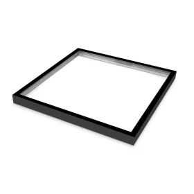   Felületre szerelhető keret 63mm LED panelhez 60x60cm kattintásos fekete Kobi