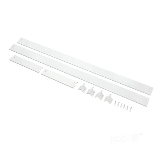 Felületre szerelhető keret 63mm LED panelhez 30x120cm Click White Kobi