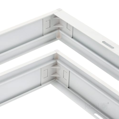 Felületre szerelhető keret 63mm LED panelhez 30x120cm Click White Kobi