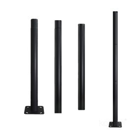   Összecsukható világítóoszlop kültéri lámpákhoz SG 3m Fi 60mm fekete Kobi